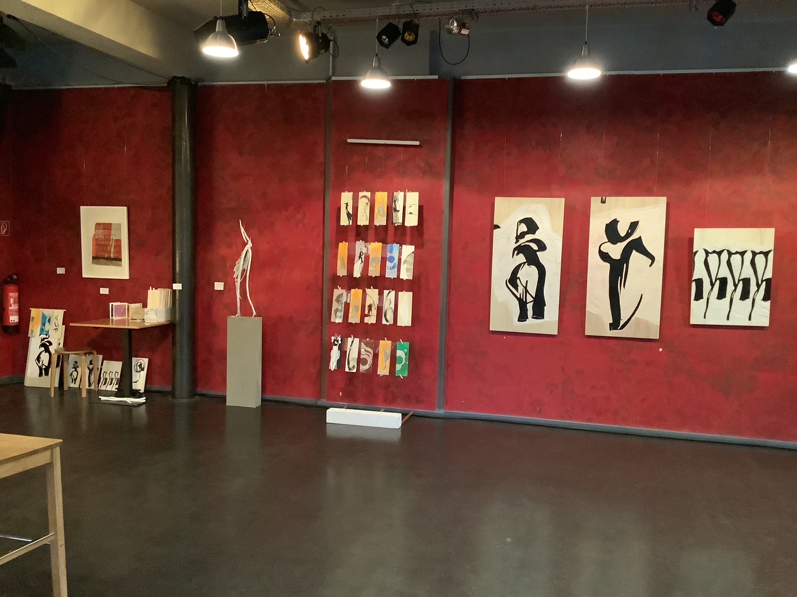 Ausstellungsansicht Mikado 2024